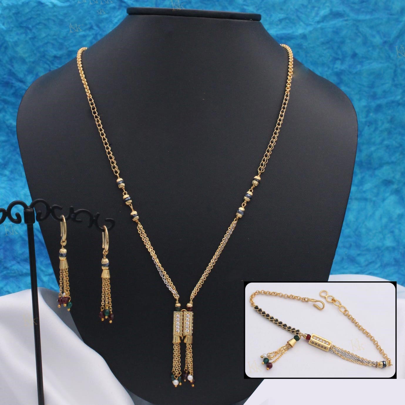 Natural Diamond Mangalsutra With Earrings, Occasion : Daily Wear, Wedding  Wear at Rs 1.89 Lakh / Set in Mumbai